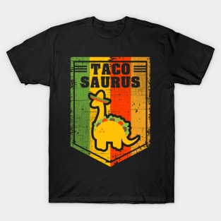 Tacosaurus Dinosaur Funny Cinco de Mayo T-Shirt